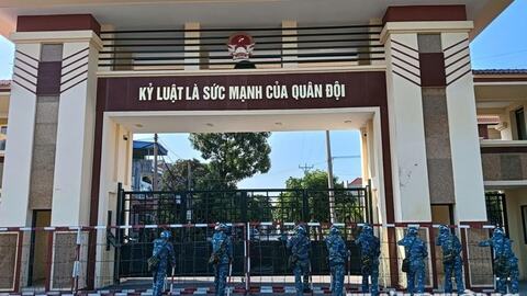 Sư đoàn 363 luyện tập phương án chiến đấu bảo vệ trong dịp cao điểm