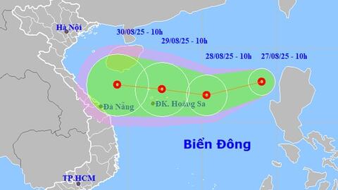 Hải Phòng ra công điện về ứng phó với áp thấp nhiệt đới trên Biển Đông