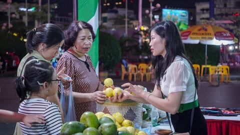 40 gian hàng nông sản Sơn La được giới thiệu tại Hải Phòng