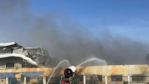 Cơ bản khống chế vụ cháy ở khu công nghiệp Đồ Sơn