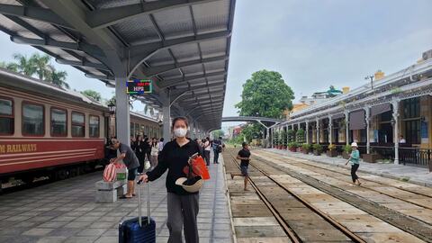 Chạy thêm 2 chuyến tàu tuyến Hà Nội - Hải Phòng dịp Quốc khánh