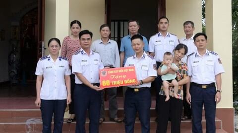 Khánh thành 'Nhà đồng đội' tặng gia đình quân nhân cảnh sát biển ở xã Vĩnh Bảo