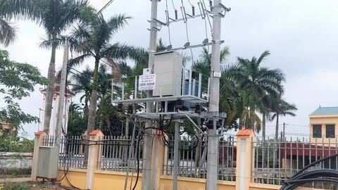 Nâng cấp 3 trạm biến áp ở xã Vĩnh Thuận