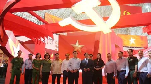 Khoảng 6.000 đại biểu trong nước, quốc tế sẽ dự khai mạc Triển lãm thành tựu đất nước