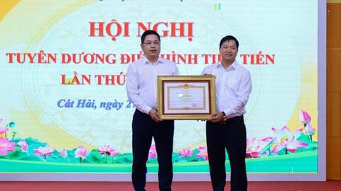 Đặc khu Cát Hải biểu dương, khen thưởng hơn 50 điển hình tiên tiến