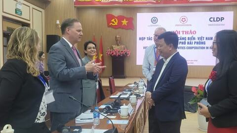 Rộng mở cơ hội từ hợp tác cảng biển Hải Phòng - Hoa Kỳ
