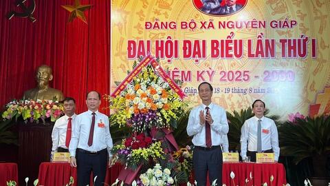 Xã Nguyên Giáp phát triển theo hướng văn minh, hiện đại, hạnh phúc