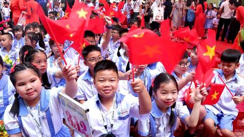 Học sinh Hải Phòng náo nức đón ngày khai trường