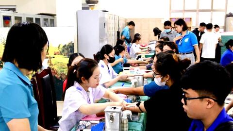 Phường Hồng Bàng hiến tặng 163 đơn vị máu