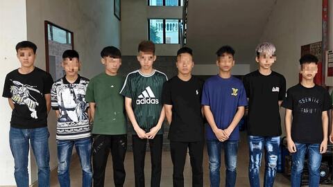 Khởi tố nhóm thanh niên gây rối trật tự công cộng ở khu vực xã Vĩnh Lại