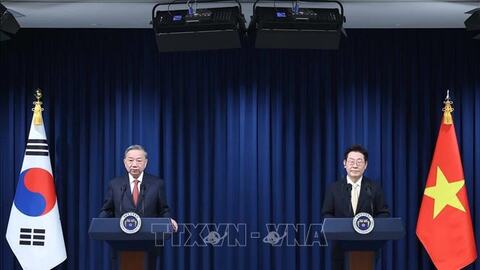 Tuyên bố chung về làm sâu sắc hơn Quan hệ đối tác chiến lược toàn diện Việt Nam - Hàn Quốc