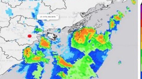 Sáng nay 23/8, Hải Phòng có mưa dông diện rộng