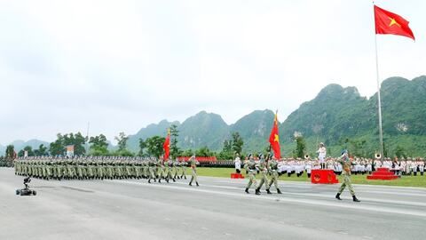 Lực lượng vũ trang thành phố Hải Phòng sẵn sàng cho ngày hội non sông