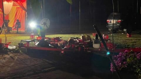 Ô tô đâm vào hội diễn văn nghệ ở Lào Cai khiến 11 người gặp nạn