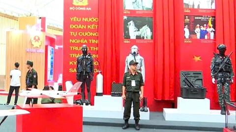 Bảo đảm an ninh, an toàn Triển lãm 80 năm thành tựu đất nước