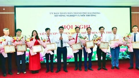 Tuyên dương 10 tập thể, 63 cá nhân điển hình tiên tiến ngành nông nghiệp và môi trường