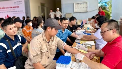 Thúc đẩy phong trào hiến máu tình nguyện trong doanh nghiệp