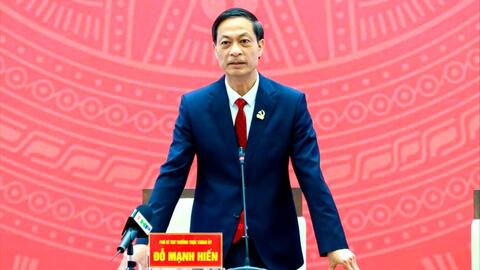 Họp báo sau thành công Đại hội Đảng bộ thành phố lần thứ nhất