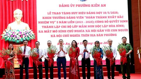 Kiến An ra mắt 16 mô hình Chủ nghĩa xã hội gắn với con người Xã hội chủ nghĩa