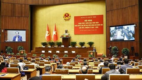 Huy động cao nhất mọi nguồn lực, thực hiện thắng lợi Nghị quyết Đảng bộ Quốc hội