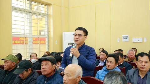 Lãnh đạo phường Hồng An đối thoại với người dân, giải quyết kịp thời những kiến nghị