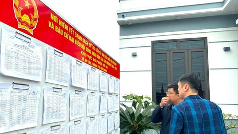 Cả nước có hơn 73.457.000 cử tri sẽ tham gia bỏ phiếu tại 72.195 khu vực bầu cử