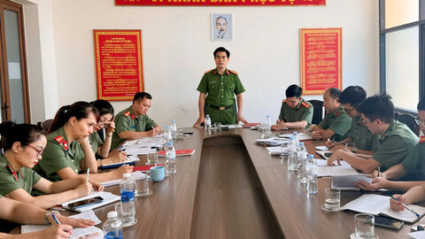 Xây dựng Đảng bộ Công an thành phố vững mạnh từ cơ sở
