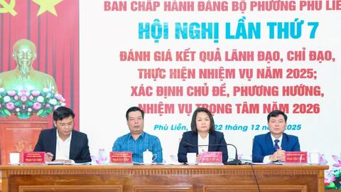 Phường Phù Liễn có 15/29 chỉ tiêu vượt kế hoạch năm 2025