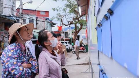 Ấn tượng sâu sắc về kỳ bầu cử đặc biệt nơi đảo xa