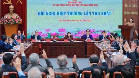 Hội nghị hiệp thương lần thứ nhất về cơ cấu, số lượng người ứng cử đại biểu Quốc hội khóa XVI của các cơ quan, tổ chức, đơn vị ở Trung ương