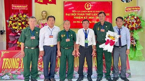 Phấn đấu 100% hội viên Cựu chiến binh xã Sơn Hải đạt danh hiệu hội viên gương mẫu 