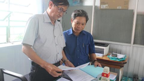 Nhà giáo tâm huyết với nghề