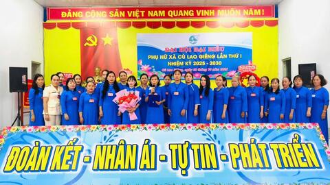 Hội Liên hiệp Phụ nữ xã Cù Lao Giêng thực hiện đạt và vượt 8 chỉ tiêu