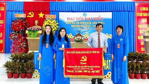 Hội Liên hiệp Phụ nữ xã Vĩnh Gia đề ra 11 chỉ tiêu trong nhiệm kỳ mới