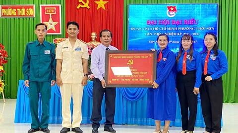 Đoàn phường Thới Sơn thực hiện 600 công trình, phần việc thanh niên