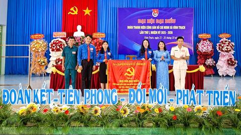 Đại hội Đoàn Thanh niên xã Vĩnh Trạch nhiệm kỳ 2025 - 2030