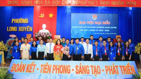 Đại hội Đoàn phường Long Xuyên lần thứ I 