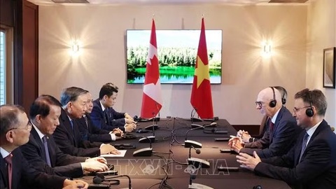 Tổng Bí thư, Chủ tịch nước Tô Lâm tiếp Hiệu trưởng Trường Đại học Concordia (Canada)