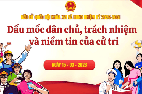 [Megastory] Bài 1: Ngày hội lớn của toàn dân, dấu mốc chính trị quan trọng của đất nước