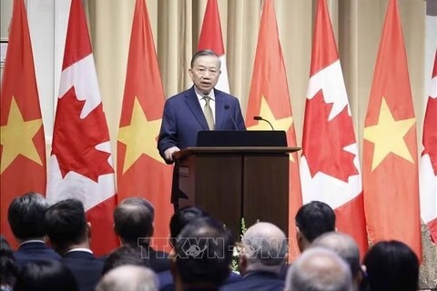 Phát biểu chính sách của Tổng Bí thư, Chủ tịch nước Tô Lâm tại Nghị viện Canada