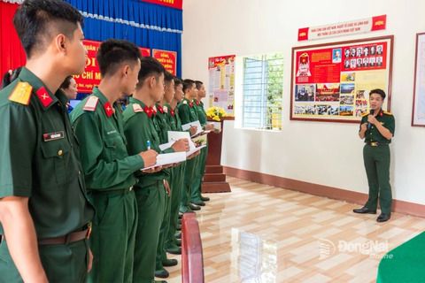 Phòng Hồ Chí Minh - thiết chế văn hóa quan trọng trong doanh trại quân đội