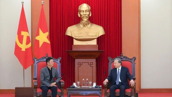 Tổng Bí thư Tô Lâm tiếp Lãnh đạo Tập đoàn Luxshare-ICT (Trung Quốc)