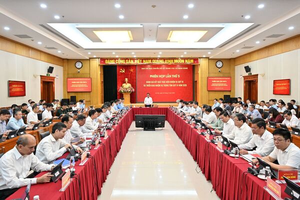 [Ảnh] Ban Chỉ đạo Chuyển đổi số trong các cơ quan đảng triển khai nhiệm vụ trọng tâm quý IV năm 2026