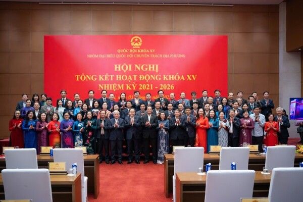 Chủ tịch Quốc hội Trần Thanh Mẫn dự Hội nghị Tổng kết hoạt động Nhóm đại biểu Quốc hội chuyên trách địa phương