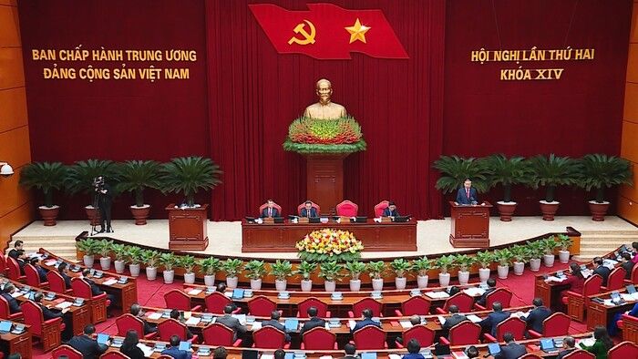 Khai mạc Hội nghị lần thứ 2 Ban Chấp hành Trung ương Đảng khóa XIV