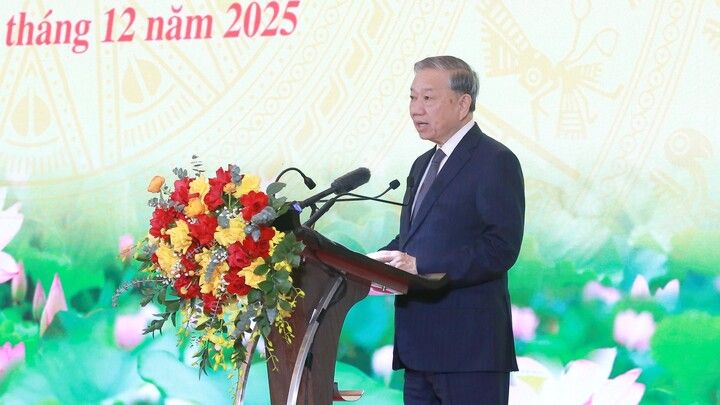 Phát biểu của Tổng Bí thư Tô Lâm tại Hội nghị toàn quốc tổng kết công tác Tuyên giáo và Dân vận năm 2025