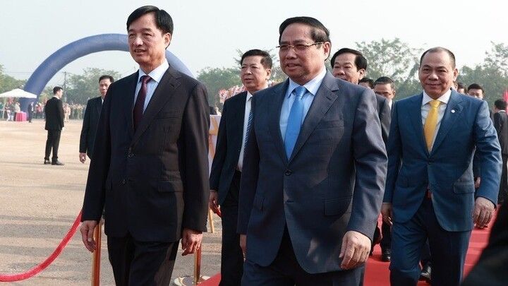 Thủ tướng Chính phủ Phạm Minh Chính dự Lễ khởi công dự án Khu đô thị thể thao Olympic