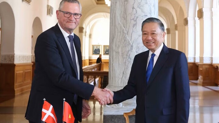 Tổng Bí thư, Chủ tịch nước Tô Lâm hội kiến Chủ tịch Quốc hội Đan Mạch Henrik Frandsen
