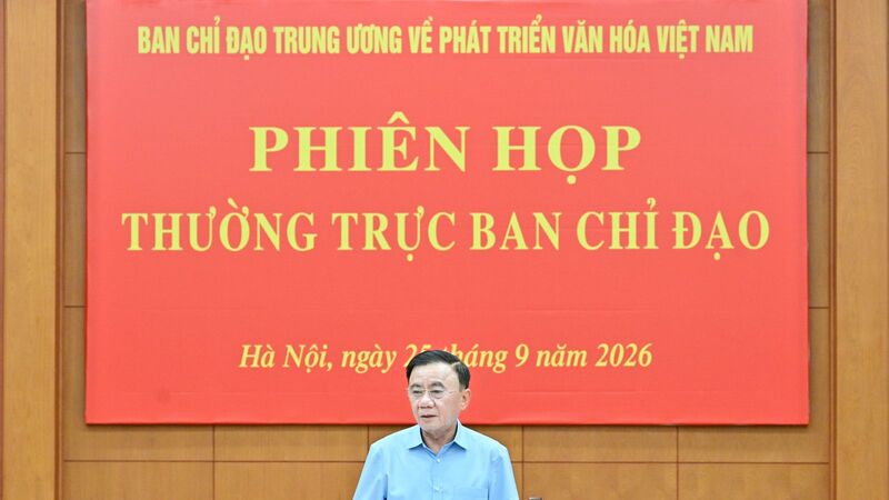[Ảnh] Phiên họp Thường trực Ban Chỉ đạo Trung ương về phát triển văn hóa Việt Nam