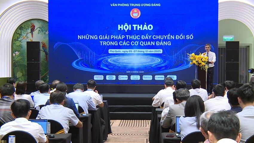 Chuyển đổi số trong các cơ quan Đảng: Từ nhận thức đến hành động quyết liệt